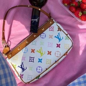 Louis Vuitton Murakami multicolored pochette